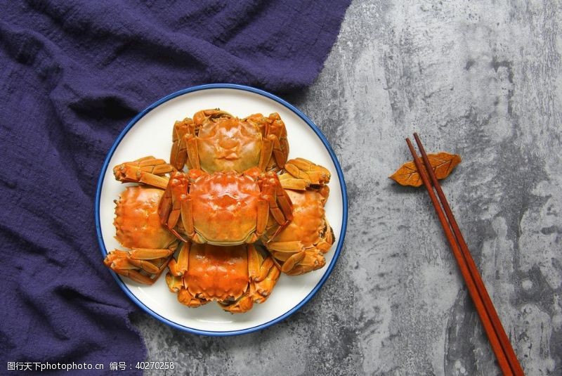 红烧螃蟹图片