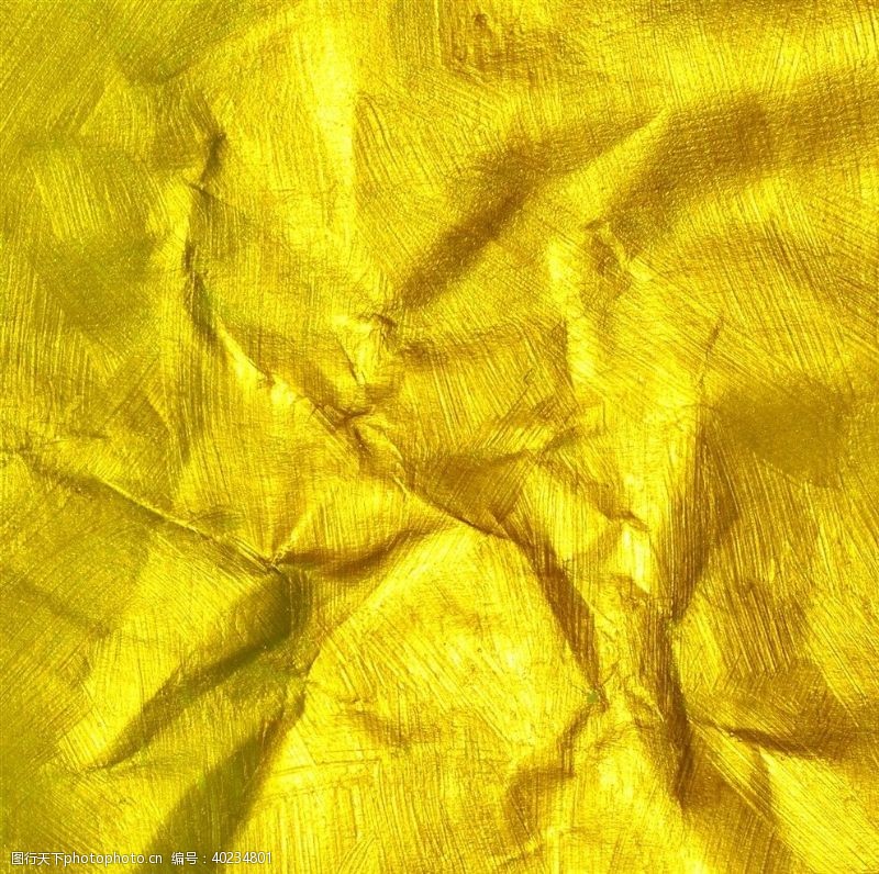 黄色背景素材金色金箔纸图片