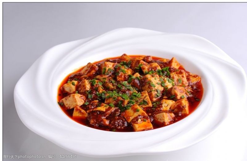 红烧肉麻婆豆腐图片