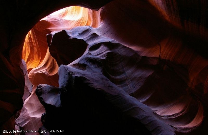 国外风光美国亚利桑那州羚羊峡谷风景图片
