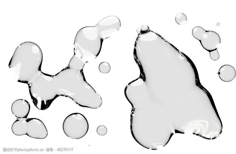 球体水滴免抠泡泡透明肥皂泡泡图片