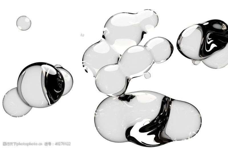 球水滴免抠泡泡透明肥皂泡泡图片