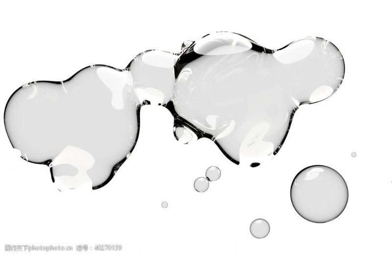水泡水滴水珠泡泡透明肥皂泡泡图片