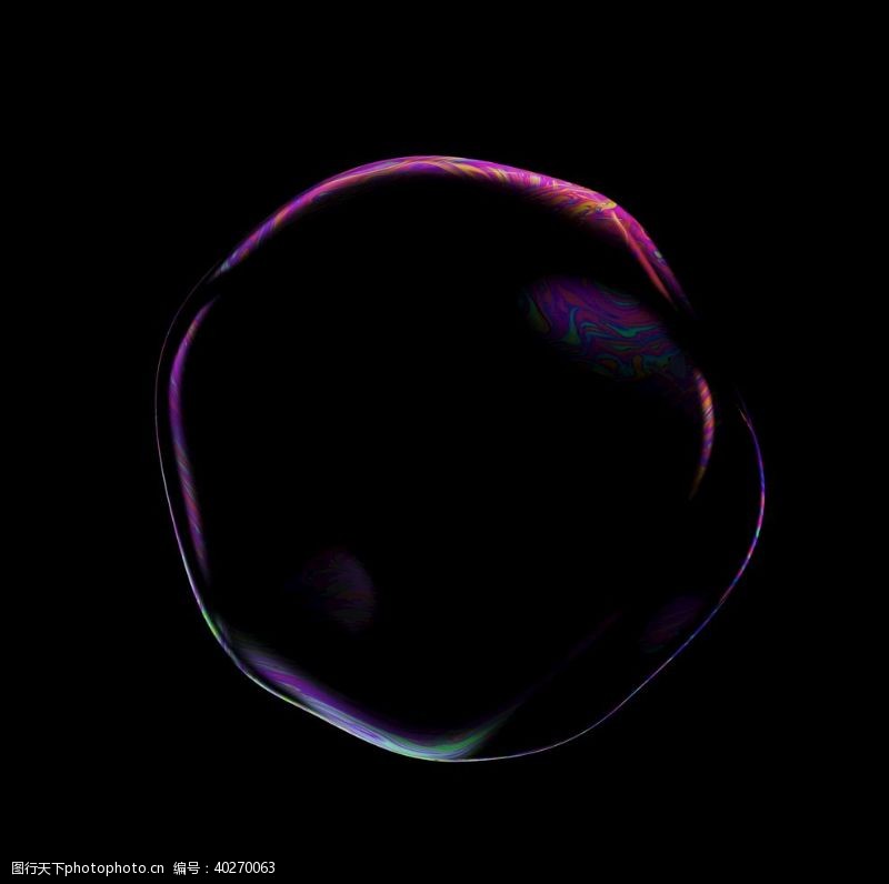 球体透明免抠泡泡彩色肥皂泡泡图片