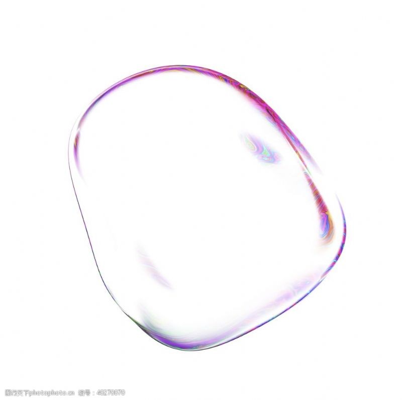 水滴透明免抠泡泡彩色肥皂泡泡图片