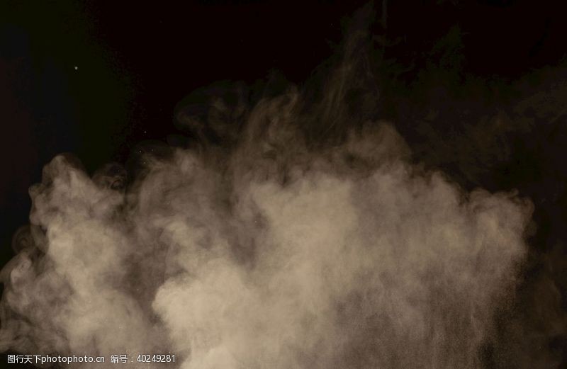 白烟烟雾粒子特效雾霾尘埃特效图片