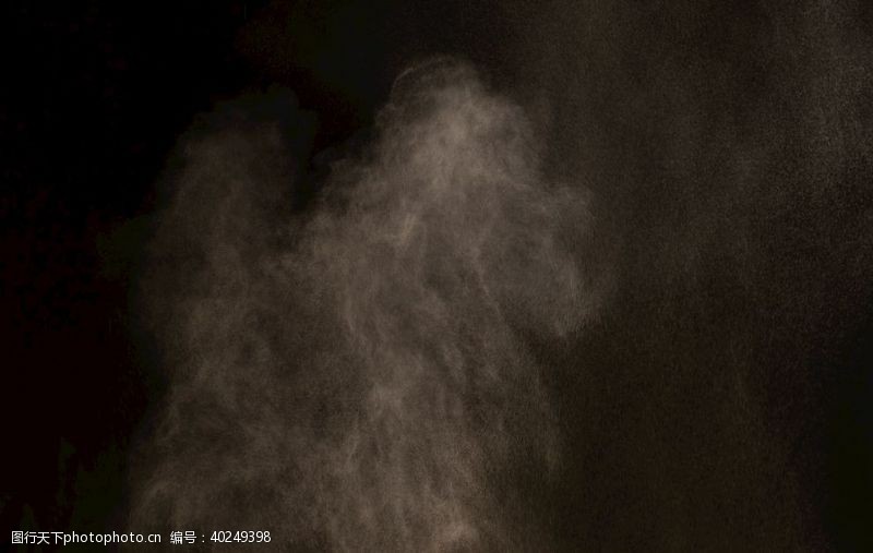 灰色调烟雾粒子特效雾霾尘埃特效图片