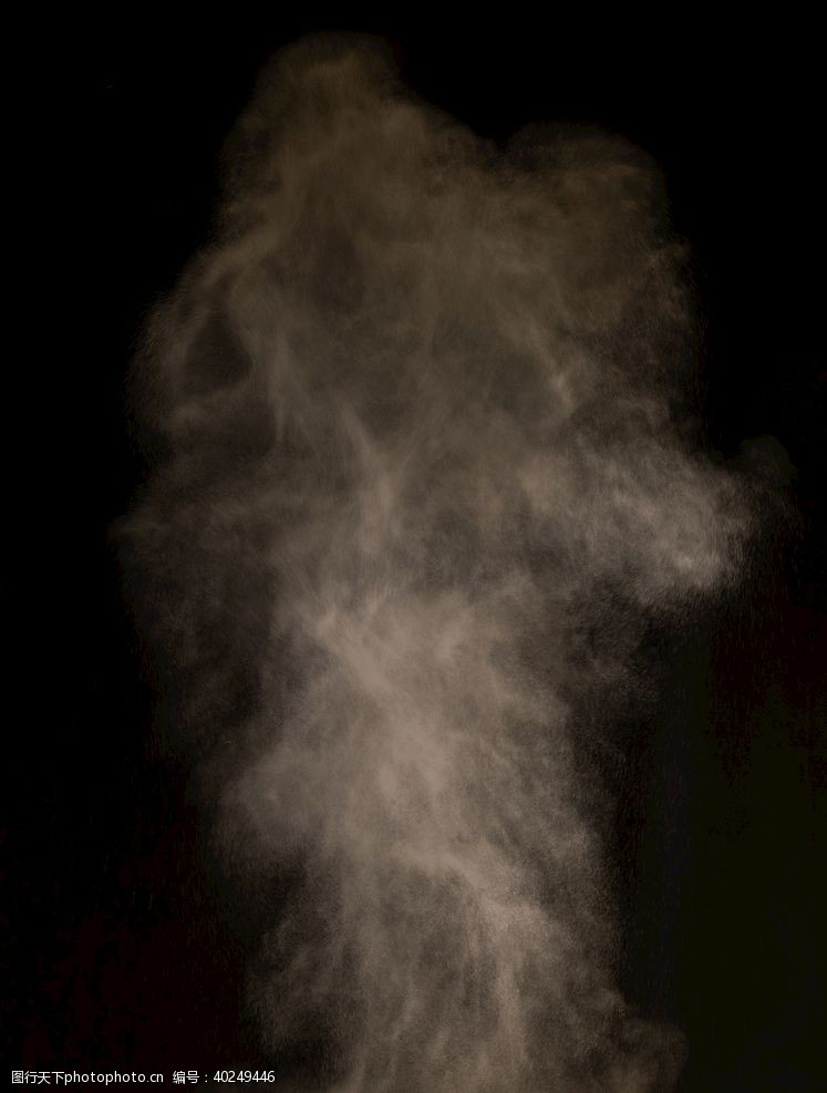 灰色烟雾粒子特效雾霾尘埃特效图片