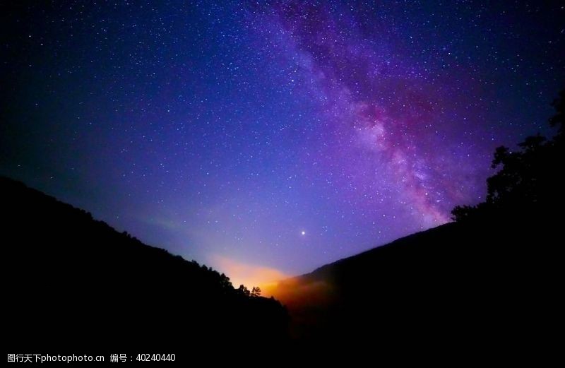 天王星夜景图片