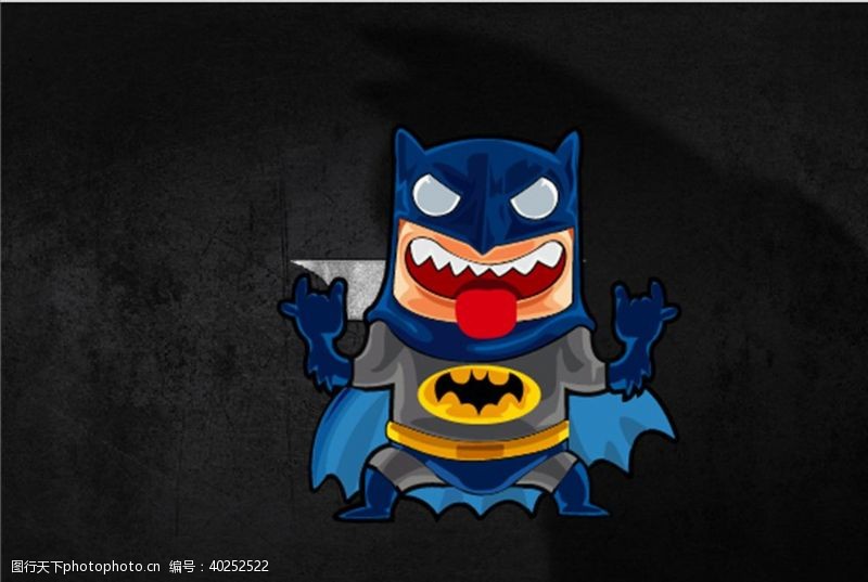 幼儿园广告蝙蝠侠图片