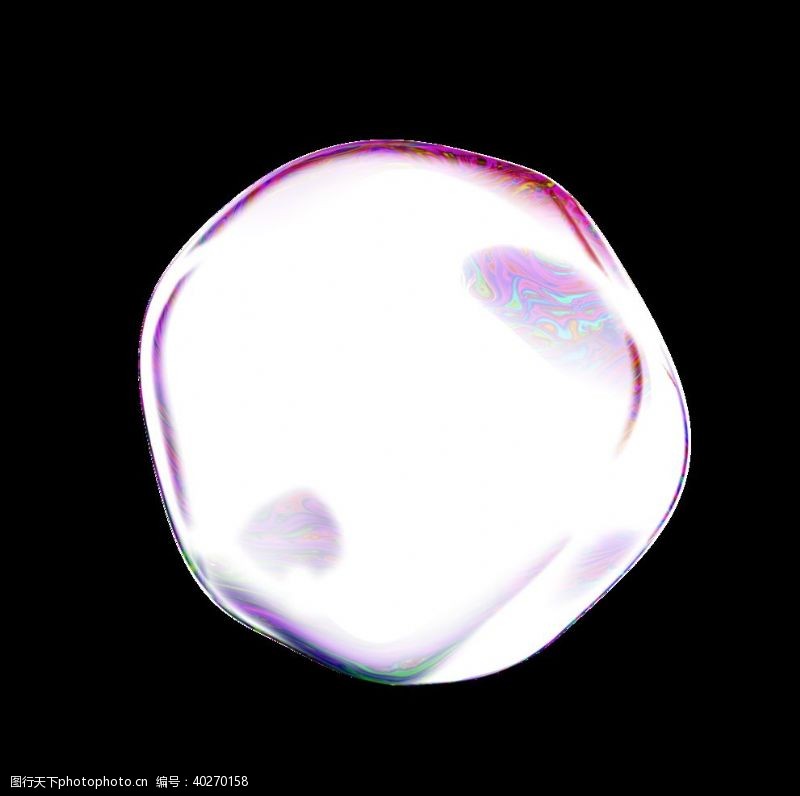 气泡彩色肥皂泡泡透明肥皂泡泡图片