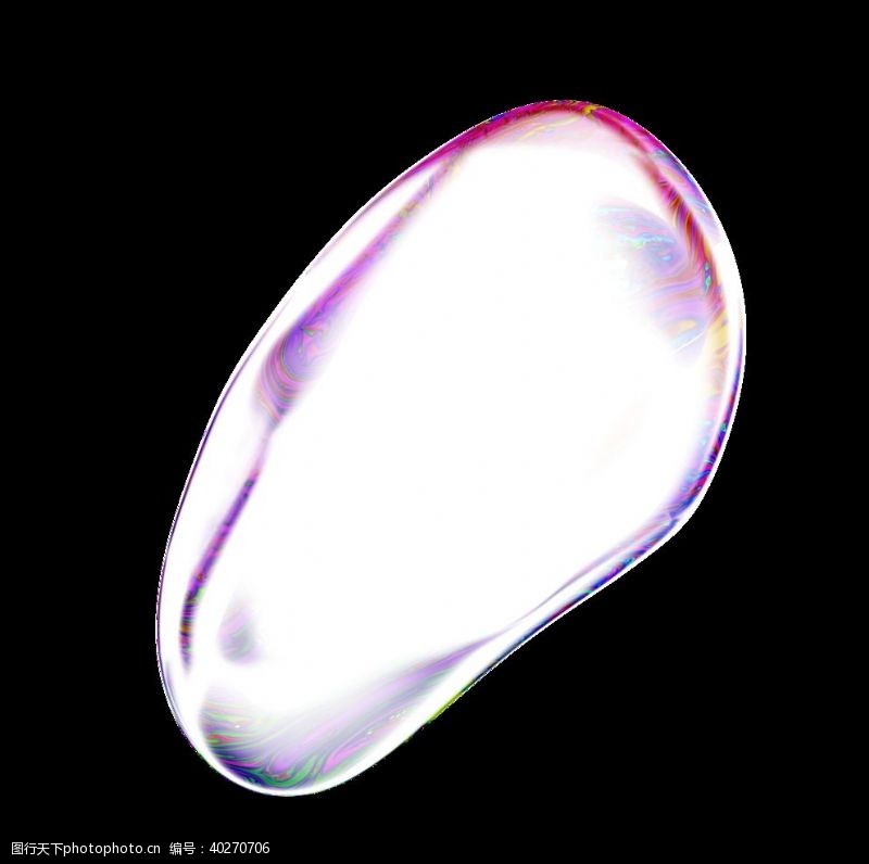 水滴设计彩色肥皂泡泡透明肥皂泡泡图片