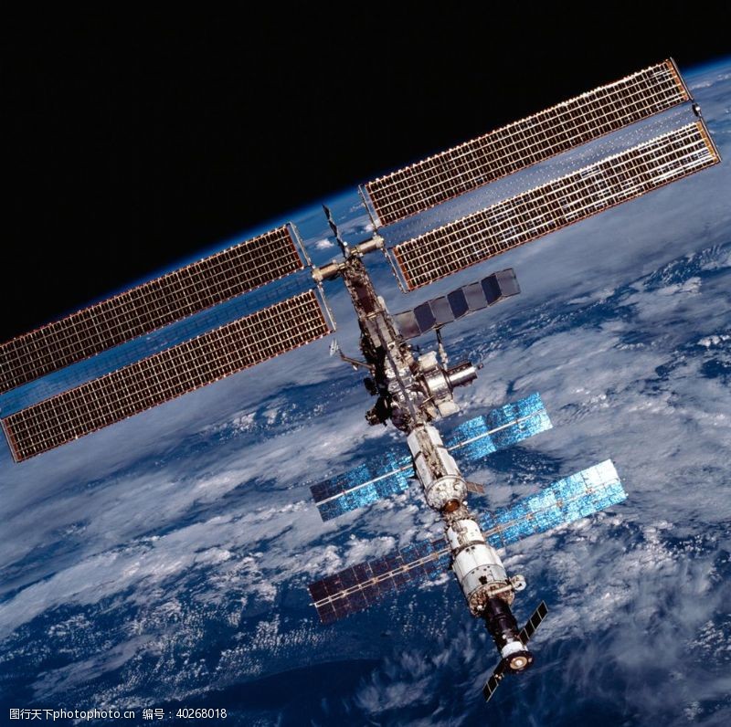 地球科技航天器载人火箭图片