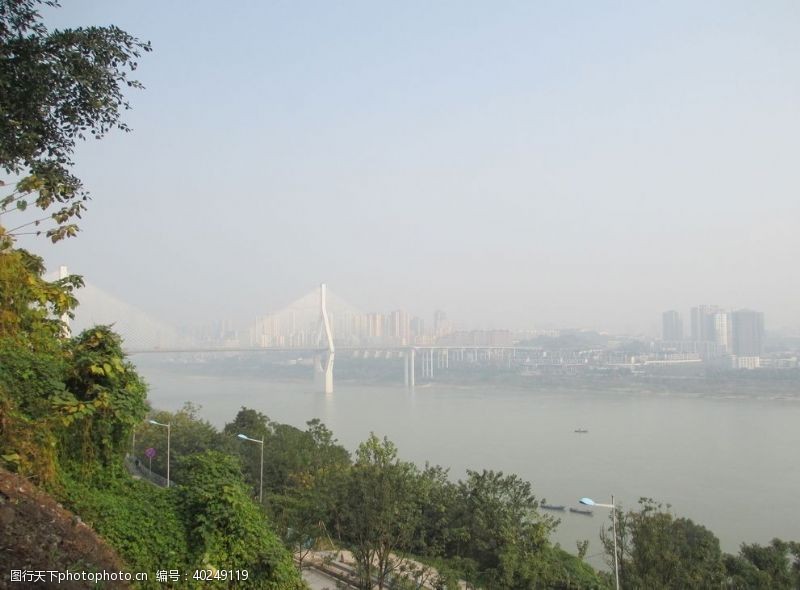 重庆风景江边图片