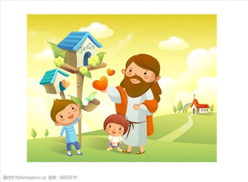 公益广告宣传基督教图片