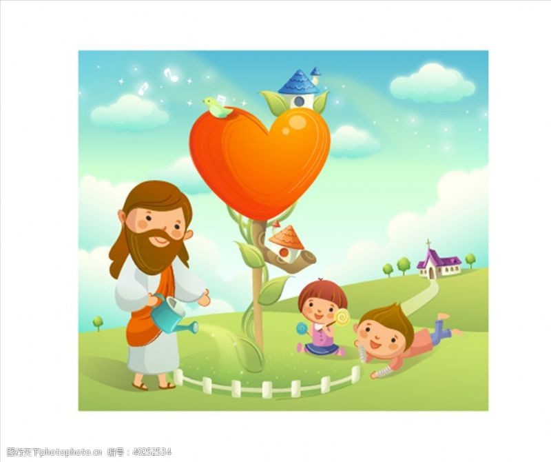 公益广告基督教图片