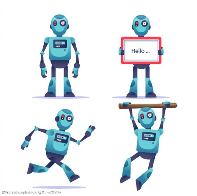 机器人宣传海报机器人图片