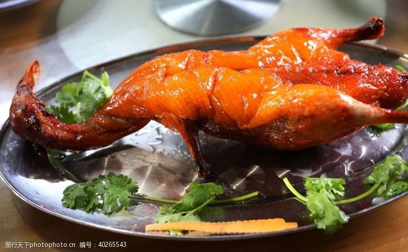 盐焗鸡文化烤鸭卤鸭图片