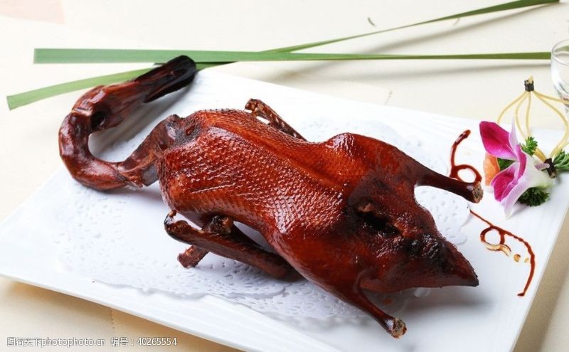 北京烤鸭卤鸭图片