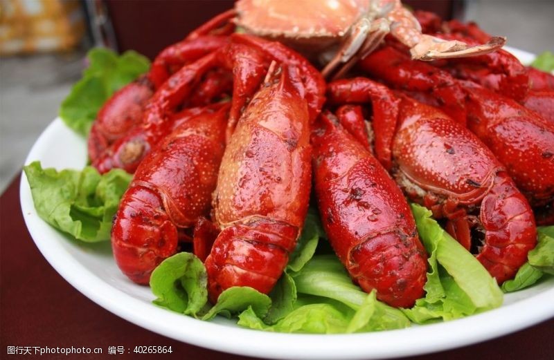 饮食文化麻辣小龙虾图片