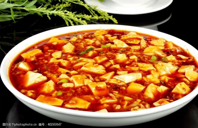 红焖肉炖干豆腐麻婆豆腐图片
