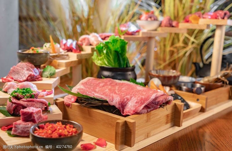 牛排日本料理图片