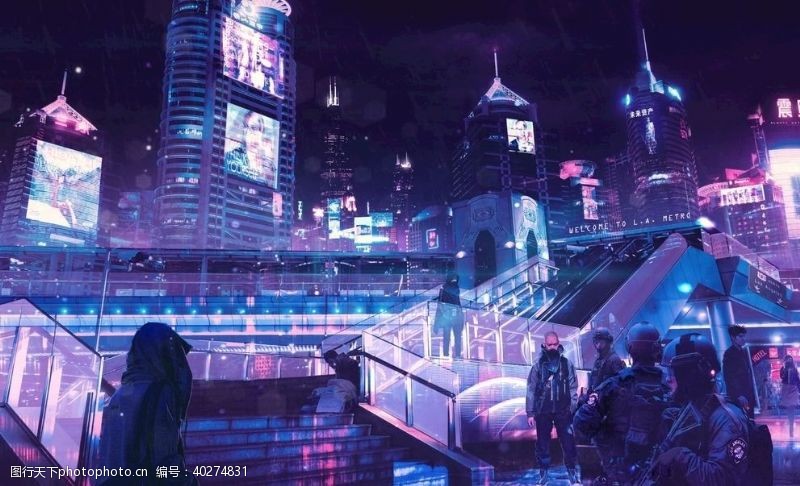 都市赛博朋克2077壁纸图片