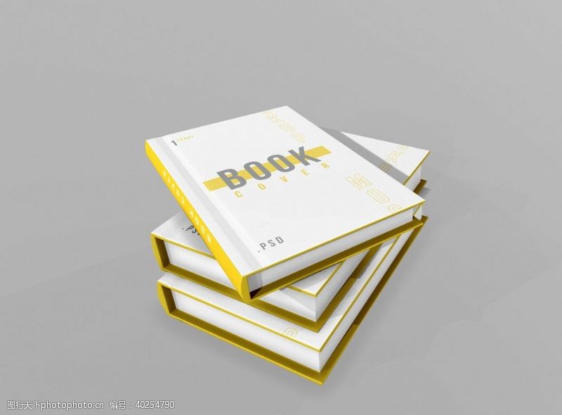 企业宣传画册书籍书本样机图片