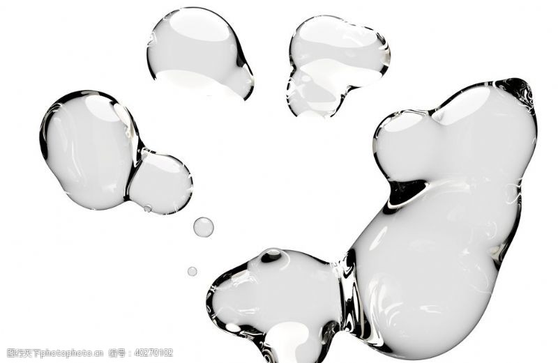 滴水水滴免抠泡泡透明肥皂泡泡图片