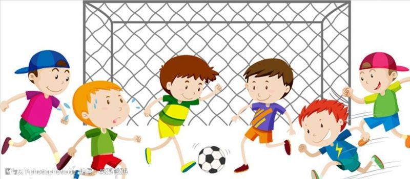 世界杯海报踢足球图片