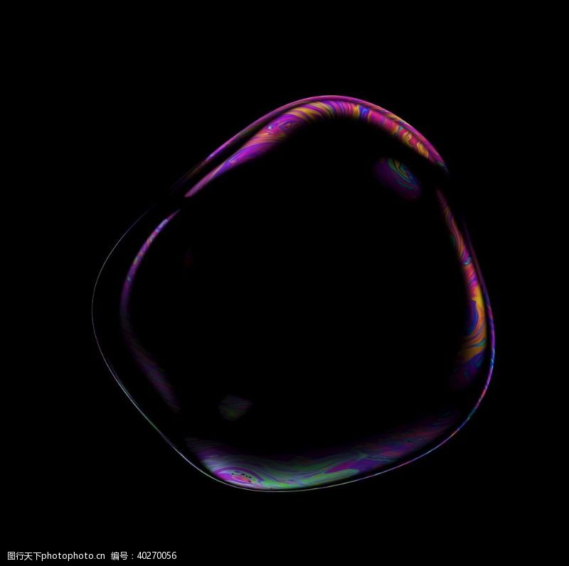 水滴透明免抠泡泡彩色肥皂泡泡图片