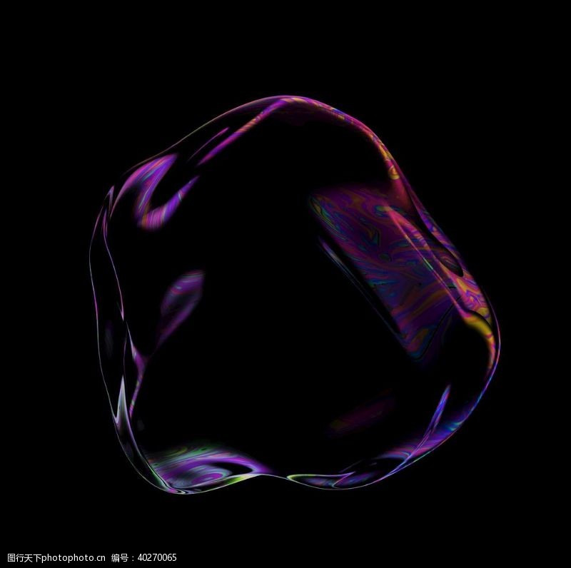 球透明免抠泡泡彩色肥皂泡泡图片