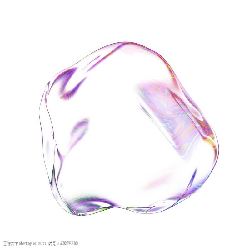 水彩透明免抠泡泡彩色肥皂泡泡图片
