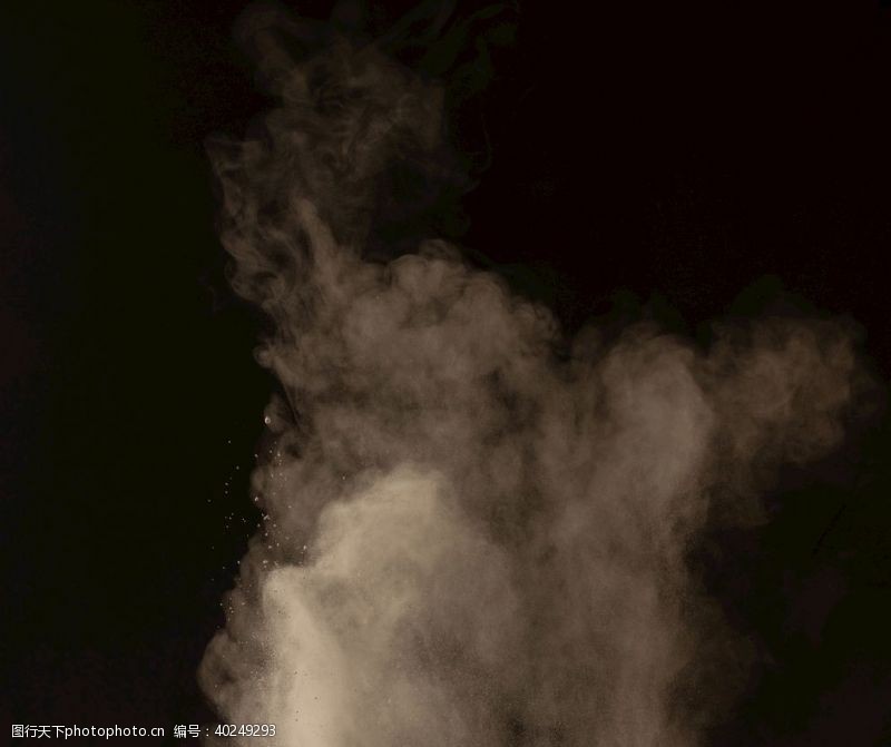 合成素材烟雾粒子特效雾霾尘埃特效图片