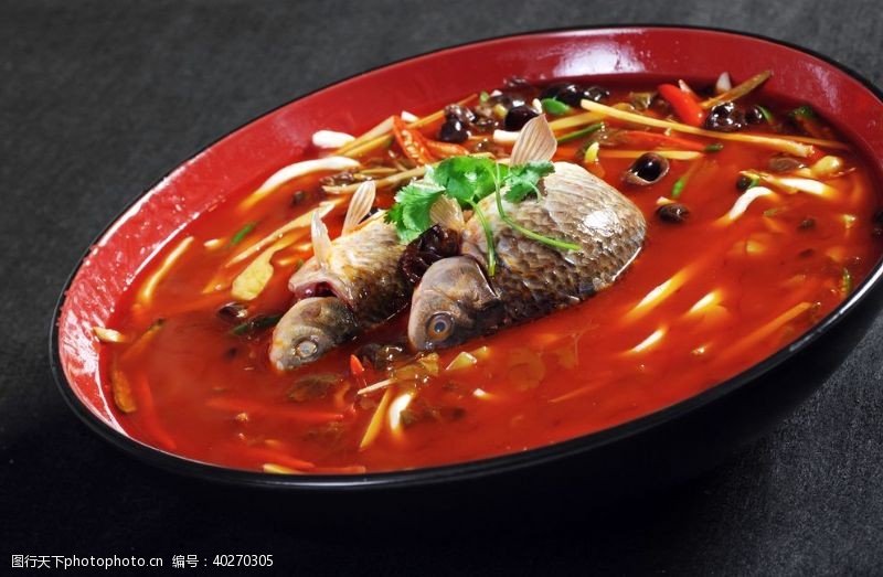 高清菜谱用图仔姜泡菜鲫鱼图片