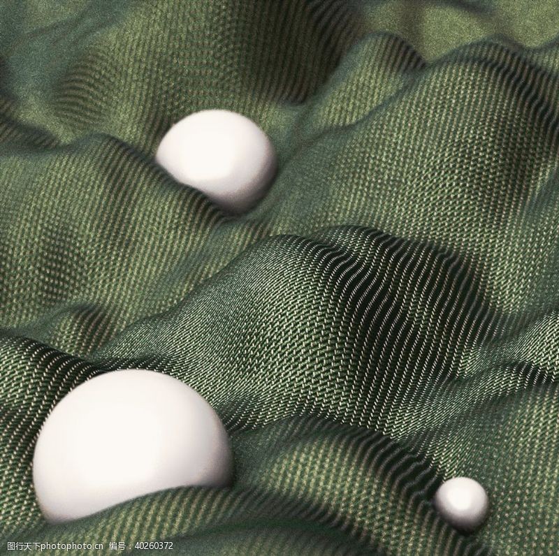电影背景C4D模型布织物编织图片