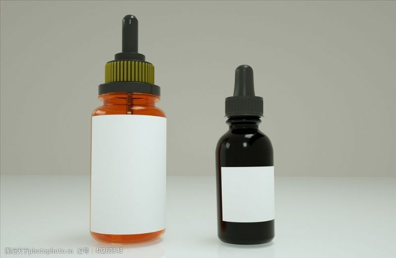 油画素材图片C4D模型精油香薰瓶图片
