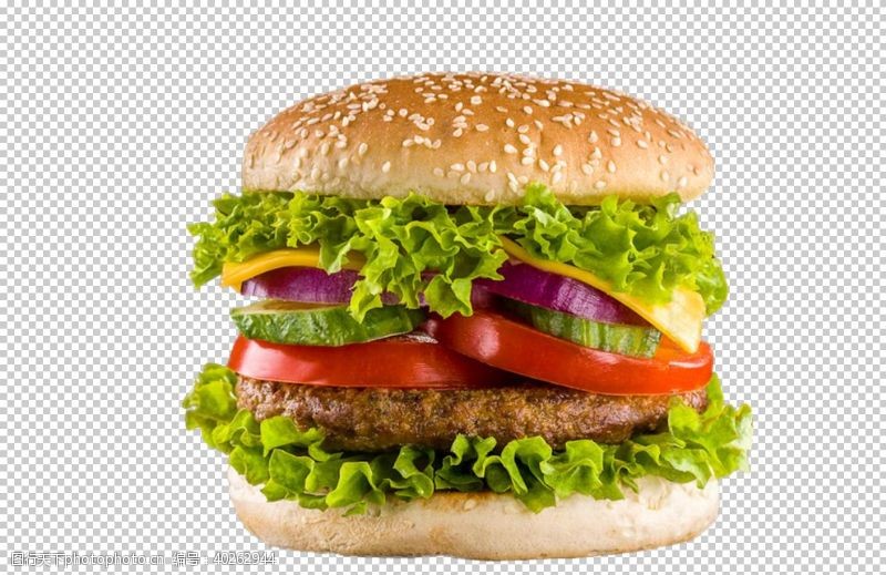 牛肉汉堡汉堡图片