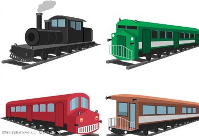 汽车设计图火车图片