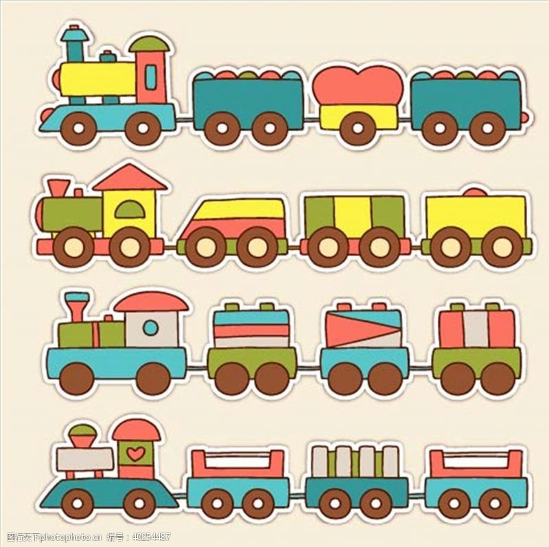 铁路火车图片