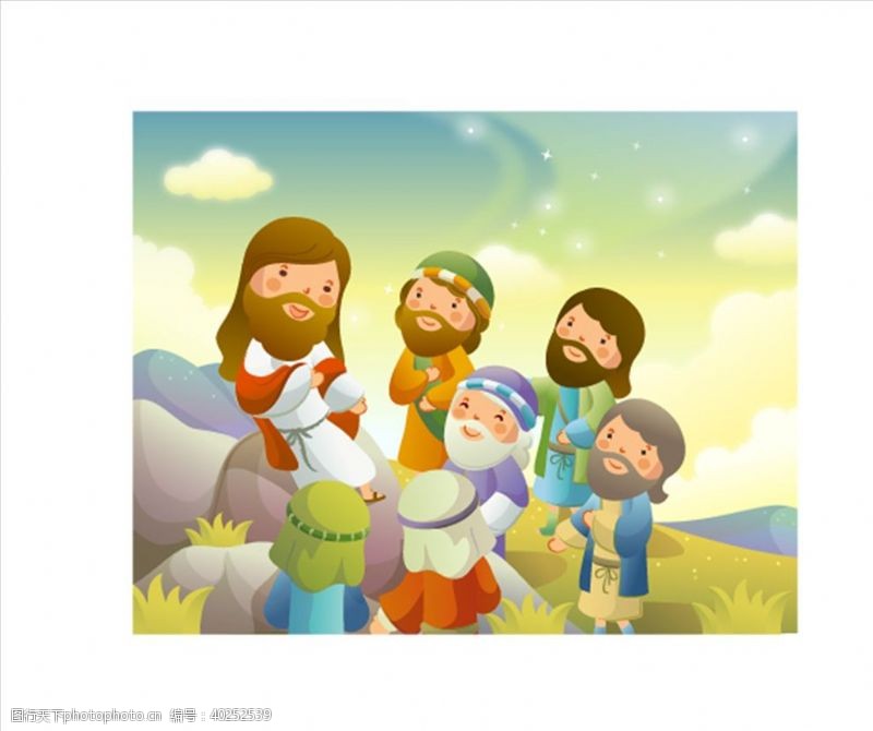 公益海报基督教图片