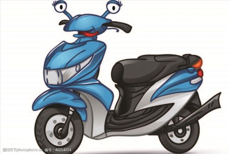 动物图案卡通摩托车图片