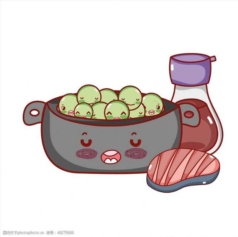 水果卡通日本寿司图片