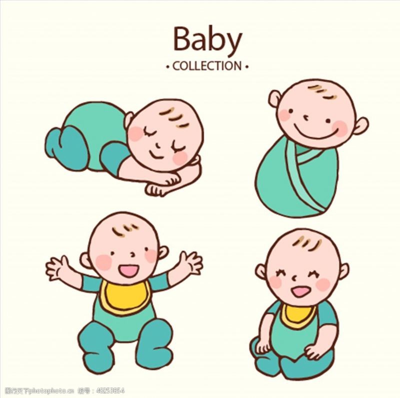 婴儿设计可爱婴儿图片