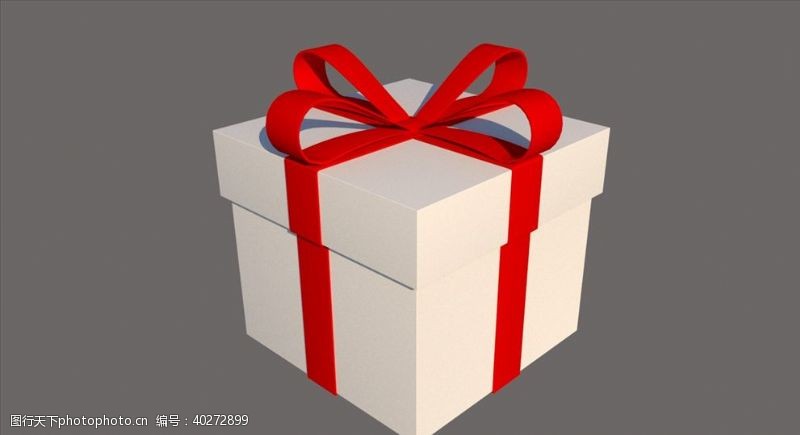 礼物盒礼物礼盒SU模型图片