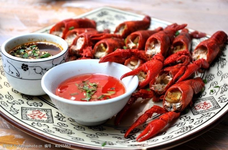 食品文化麻辣小龙虾图片