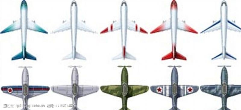其他原创设计矢量飞机图片