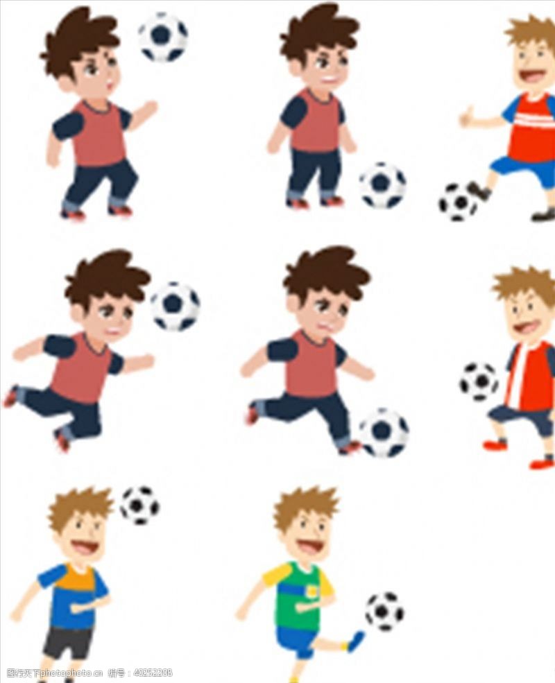 世界杯海报踢足球图片