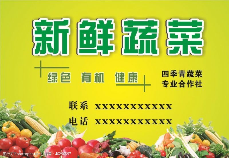 蔬菜广告新鲜蔬菜图片
