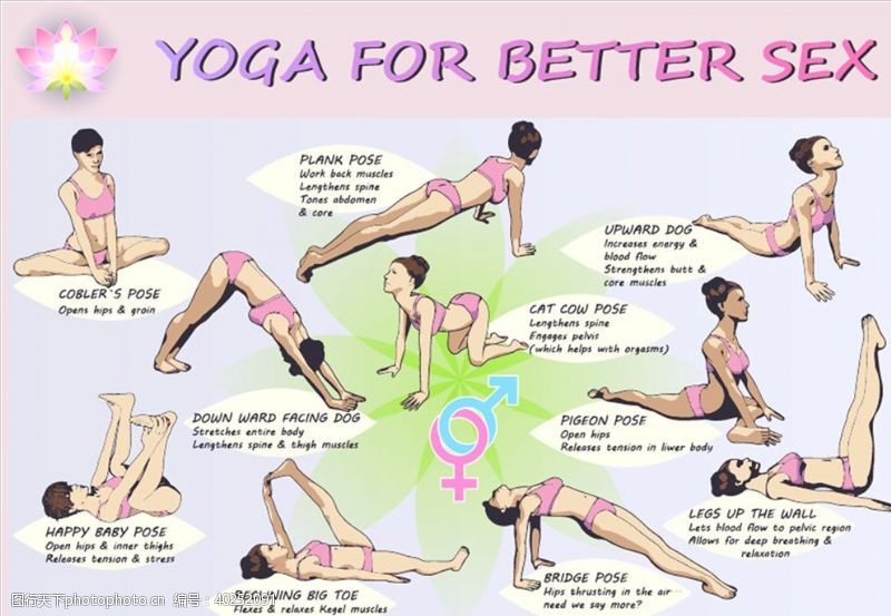 春季宣传海报瑜伽锻炼图片